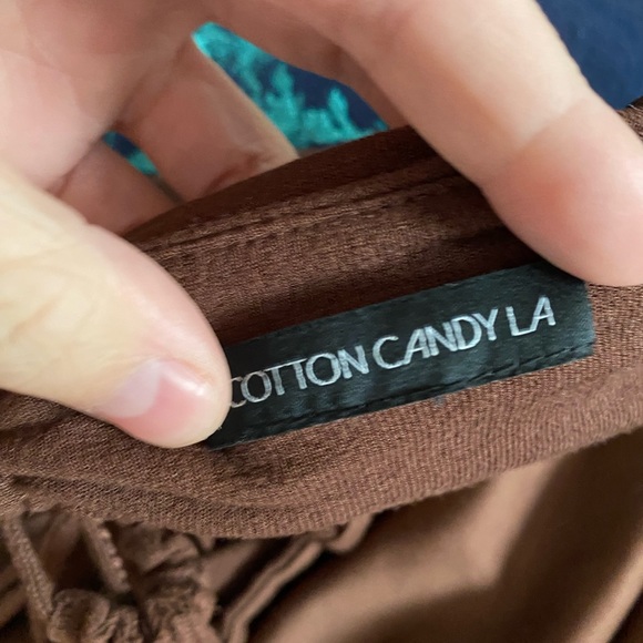 NWOT Brown Bodycon Dress - Picture 4 of 5